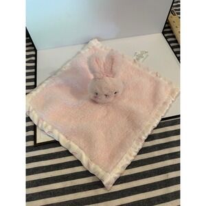 Parent's Choice Pink Bunny Security Blanket Lovey Satin Trim 12x12 4078269R